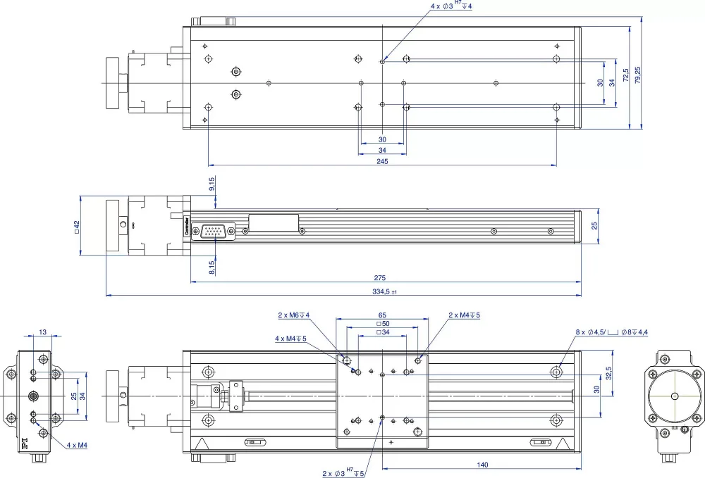 6230V66000, dimensions in mm