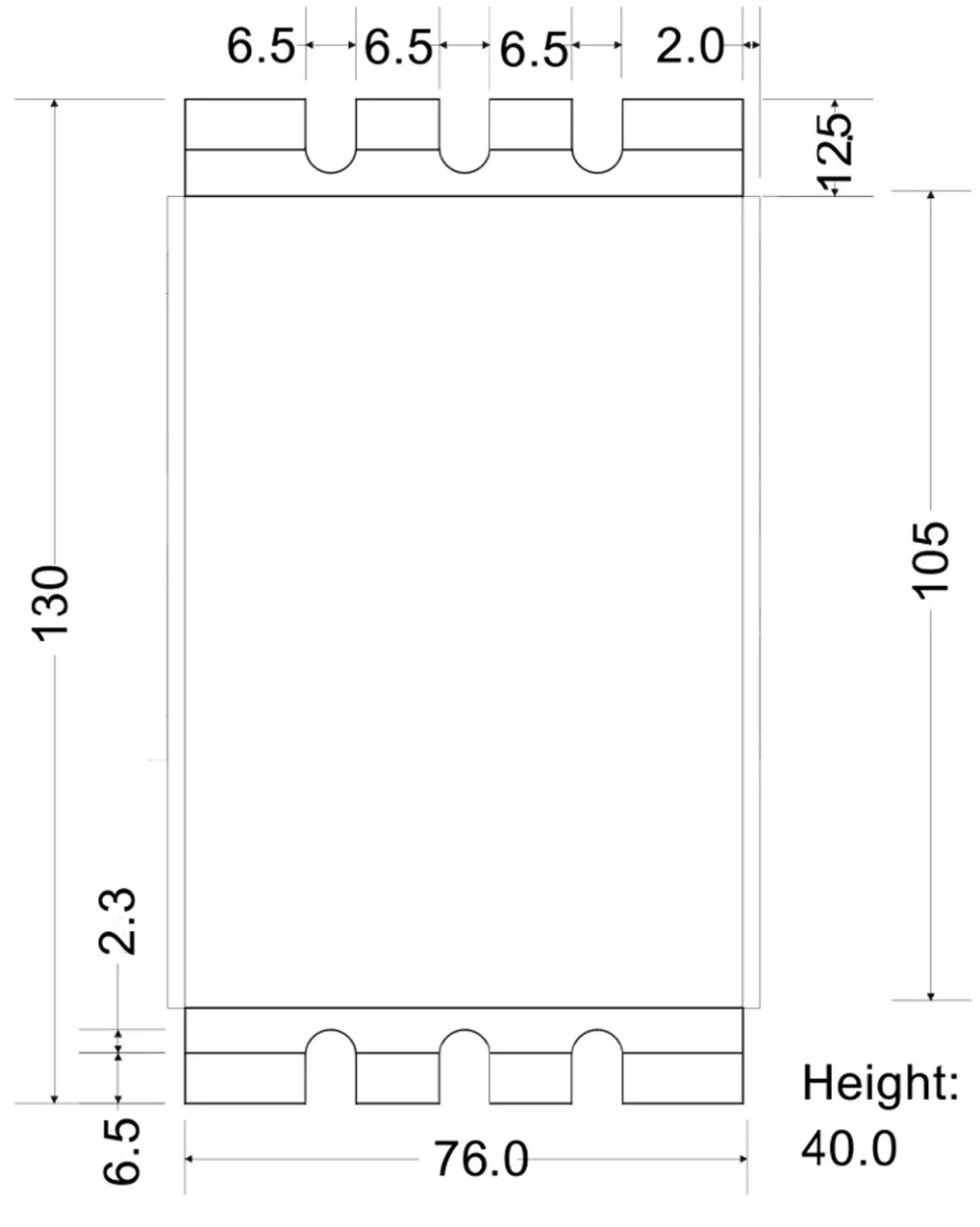 C-863, dimensions in mm. Note that a comma is used in the drawings instead of a decimal point.