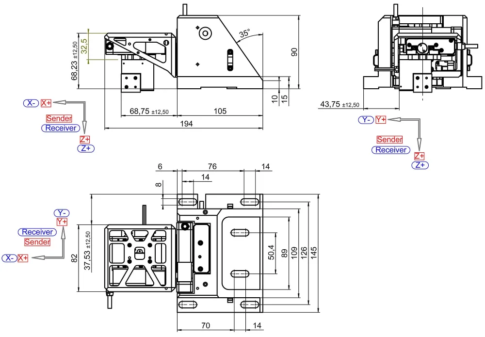 F-712.MA2, dimensions in mm